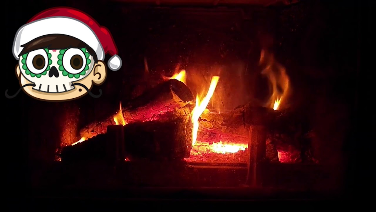 A Blood Moon Bobby Yule Log (3 Hrs. with Crackling)
