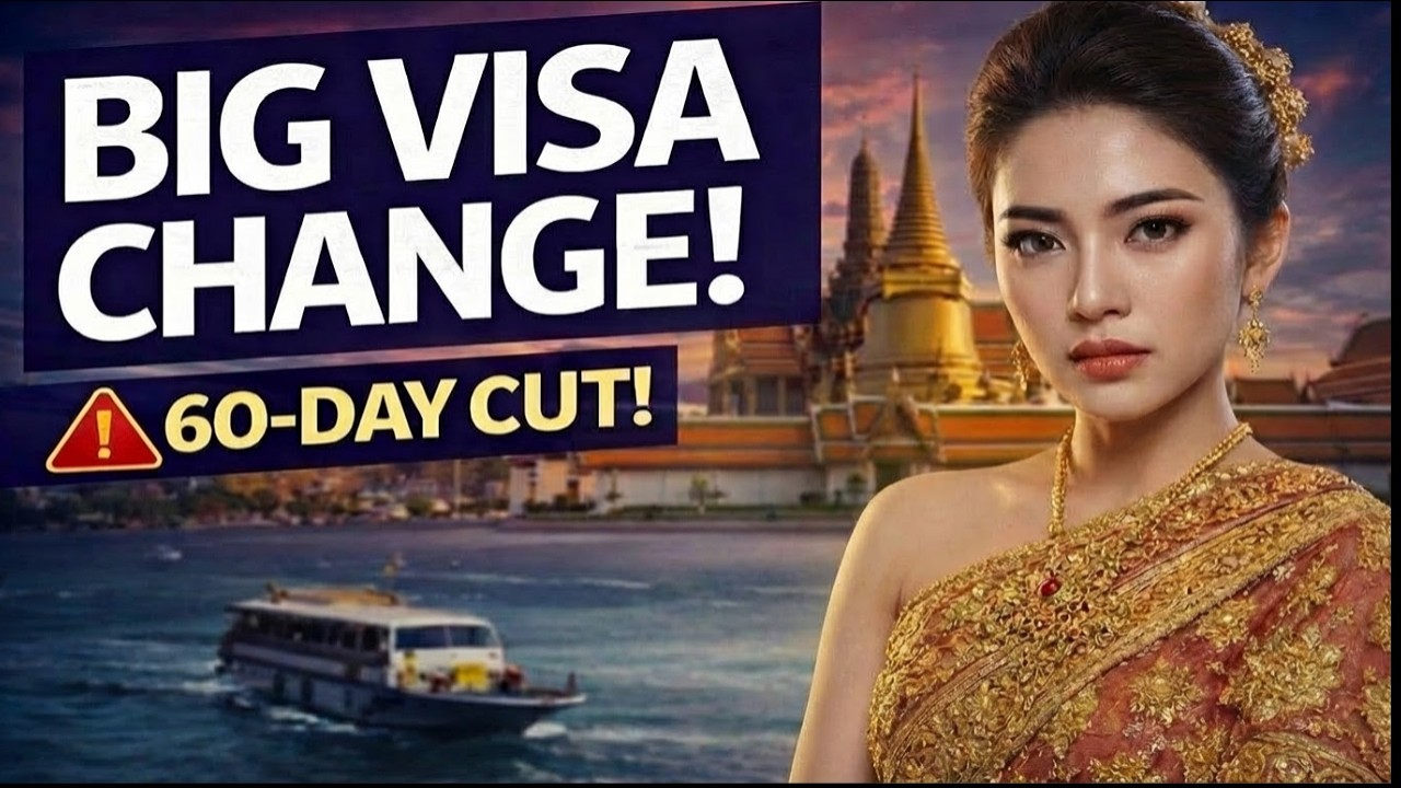 Big Thailand Visa Change Coming? 60 Days Back to 30 Explained