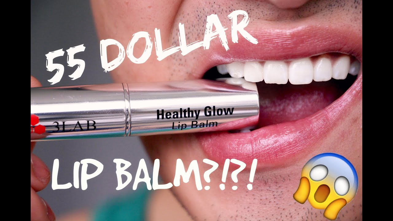 $55 LIP BALM?!?!?! 3LAB Lip Balm INSANE MAKEUP