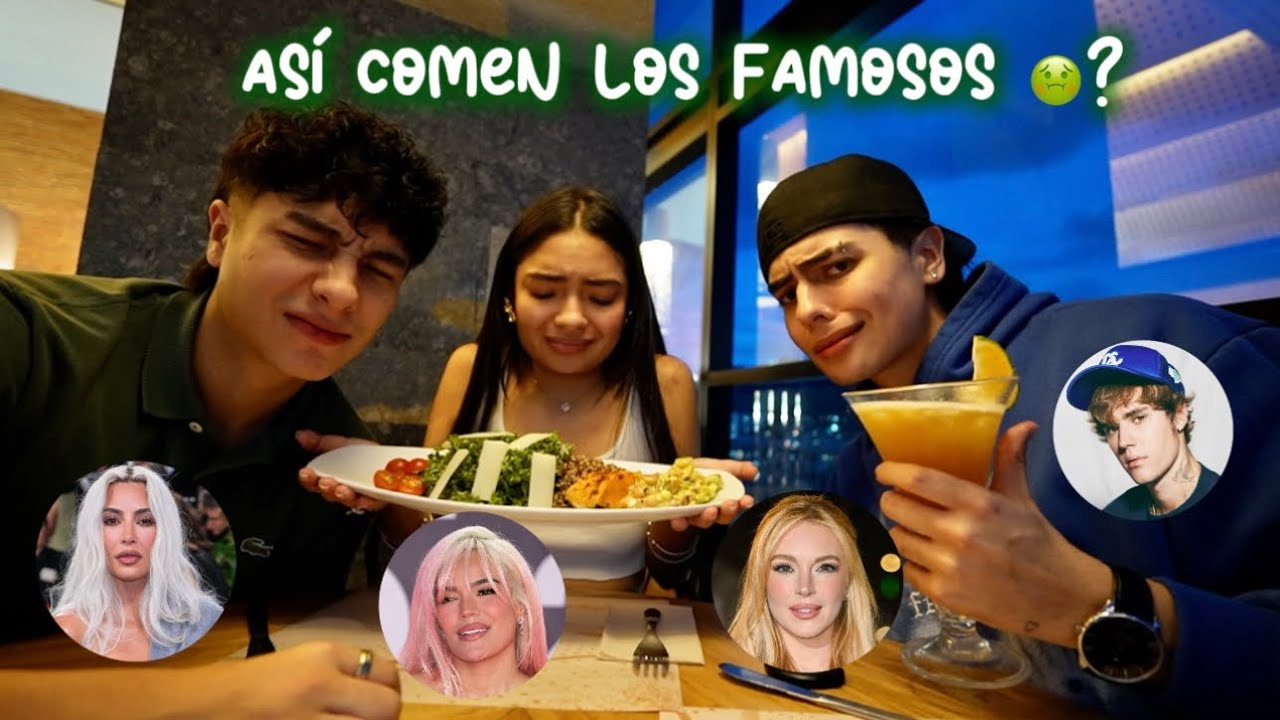 COMIENDO COMO FAMOSOS POR UN DÍA *iug*