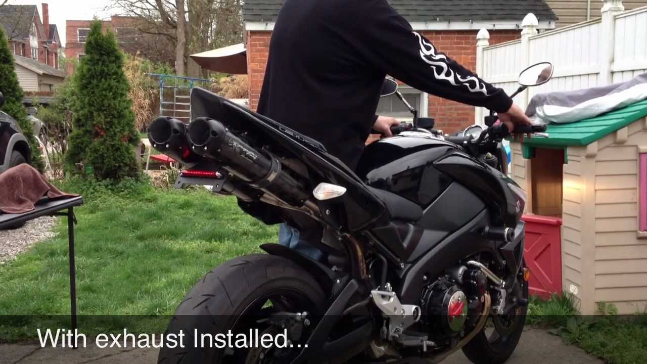 Two Brothers Racing Exhaust Install On Suzuki B-King