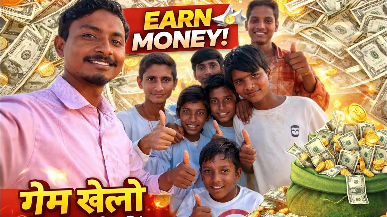 गेम खेलो पैसे जीतो! Play games, win money 