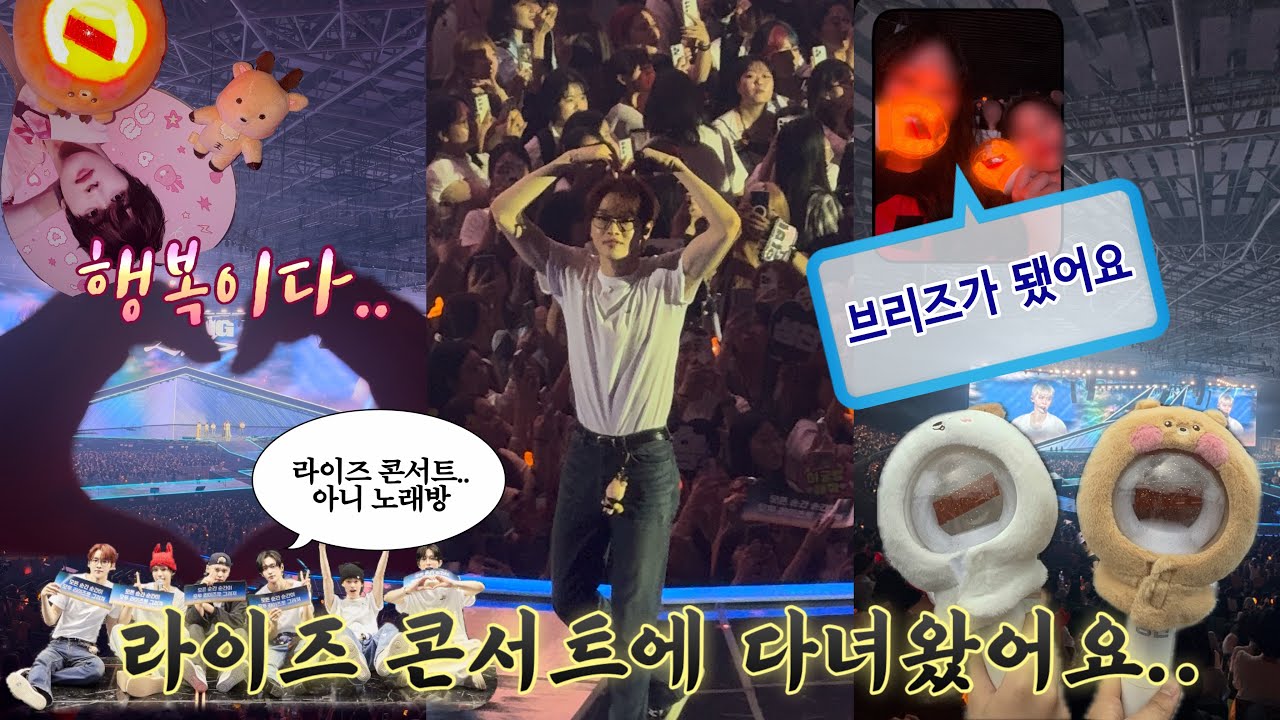 라이즈 콘서트.. 아니 노래방에 다녀왔어요 | 브리즈 브이로그 | 라이즈 콘서트 브이로그 | 막콘