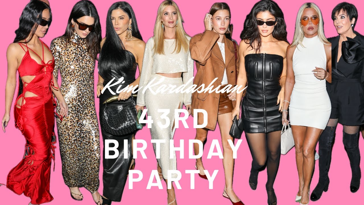 Kim Kardashian Celebrates Her 43rd Birthday With Epic Stars Studded Bash!