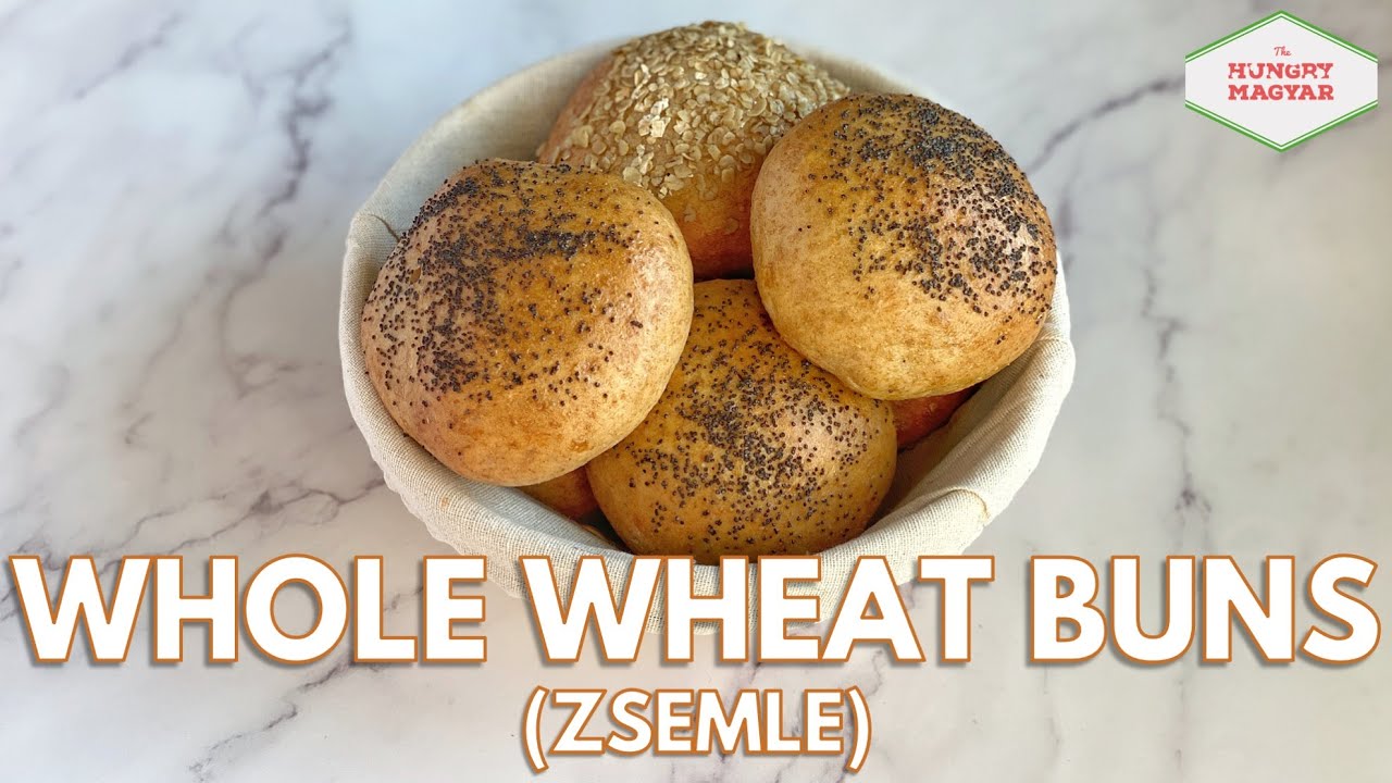 Zsemle (Whole Wheat Buns) | The Hungry Magyar