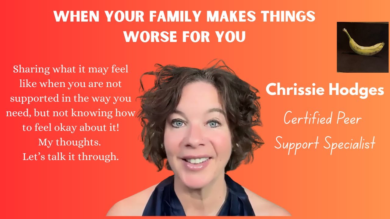 Когда ваша семья усугубляет ситуацию...