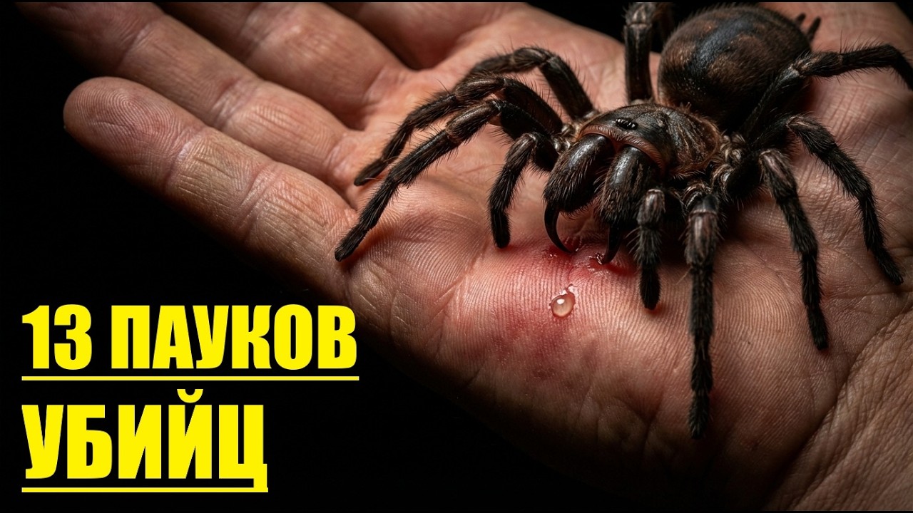 ВОСЬМИЛАПЫЕ МОНСТРЫ: 13 Пауков, Идеальных Природных Убийц!