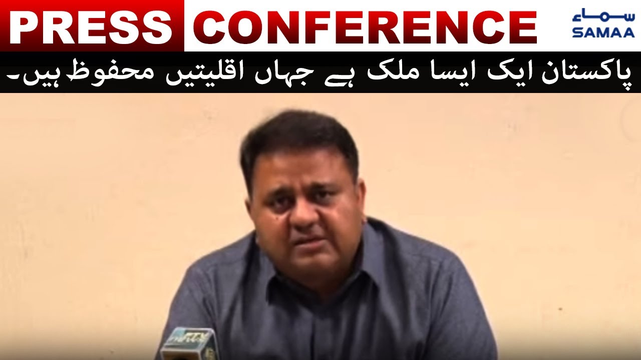 Pakistan is the country where minorities are safe - Fawad Chaudhry statement on Mandir Incident