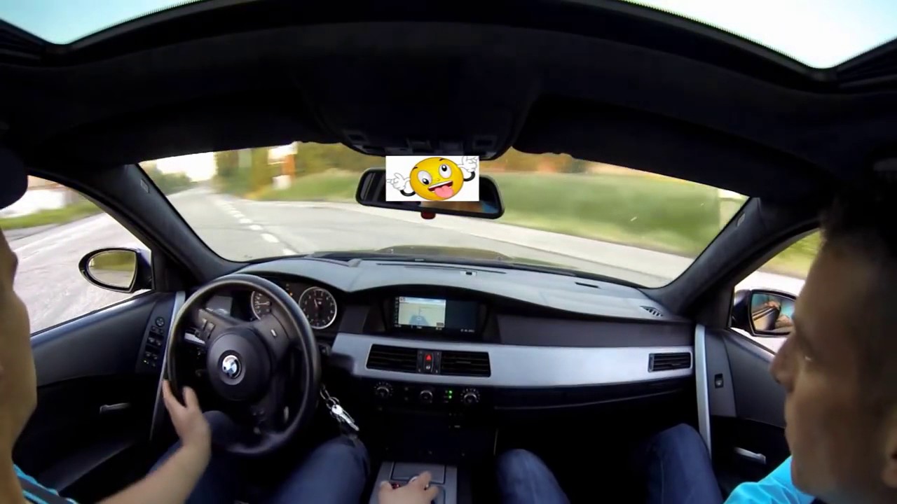 BMW M5 STREET DRIFT POWERSLIDE & Acceleration Sounds @ Onboard бмв м5 дрифт
