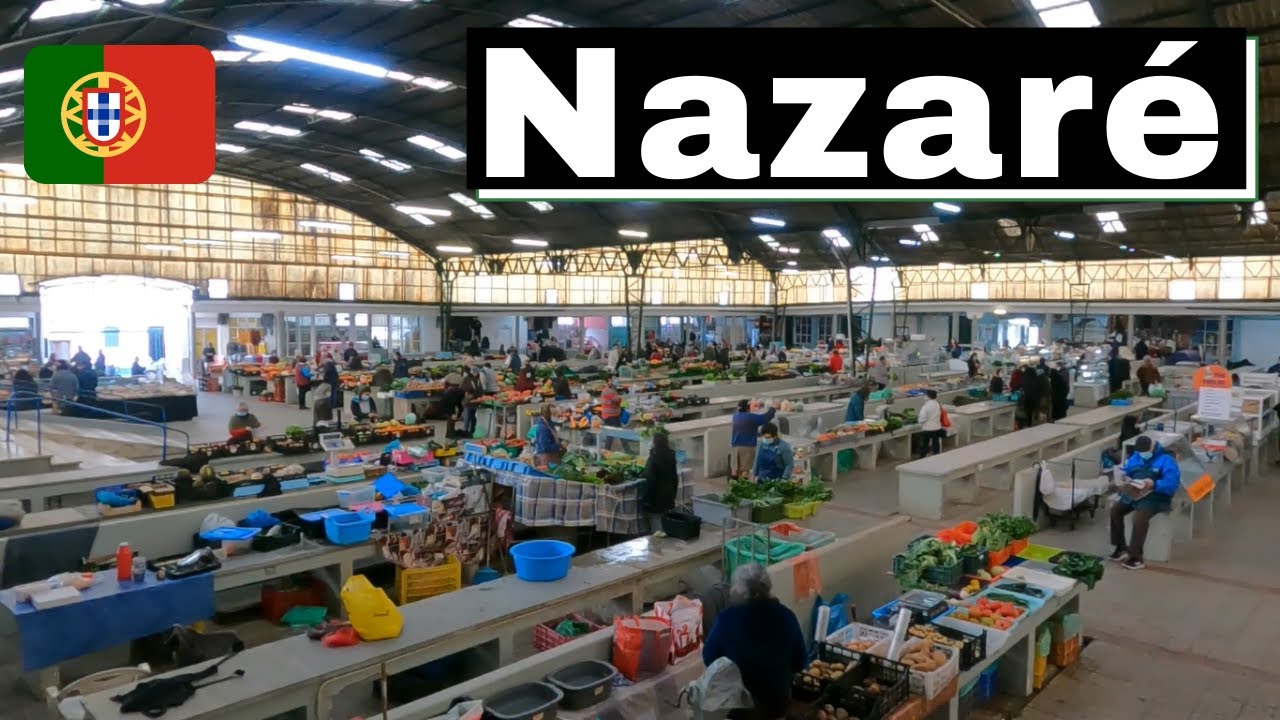 NAZARÉ PORTUGAL in WINTER - What to See, Market, Prices & Menus