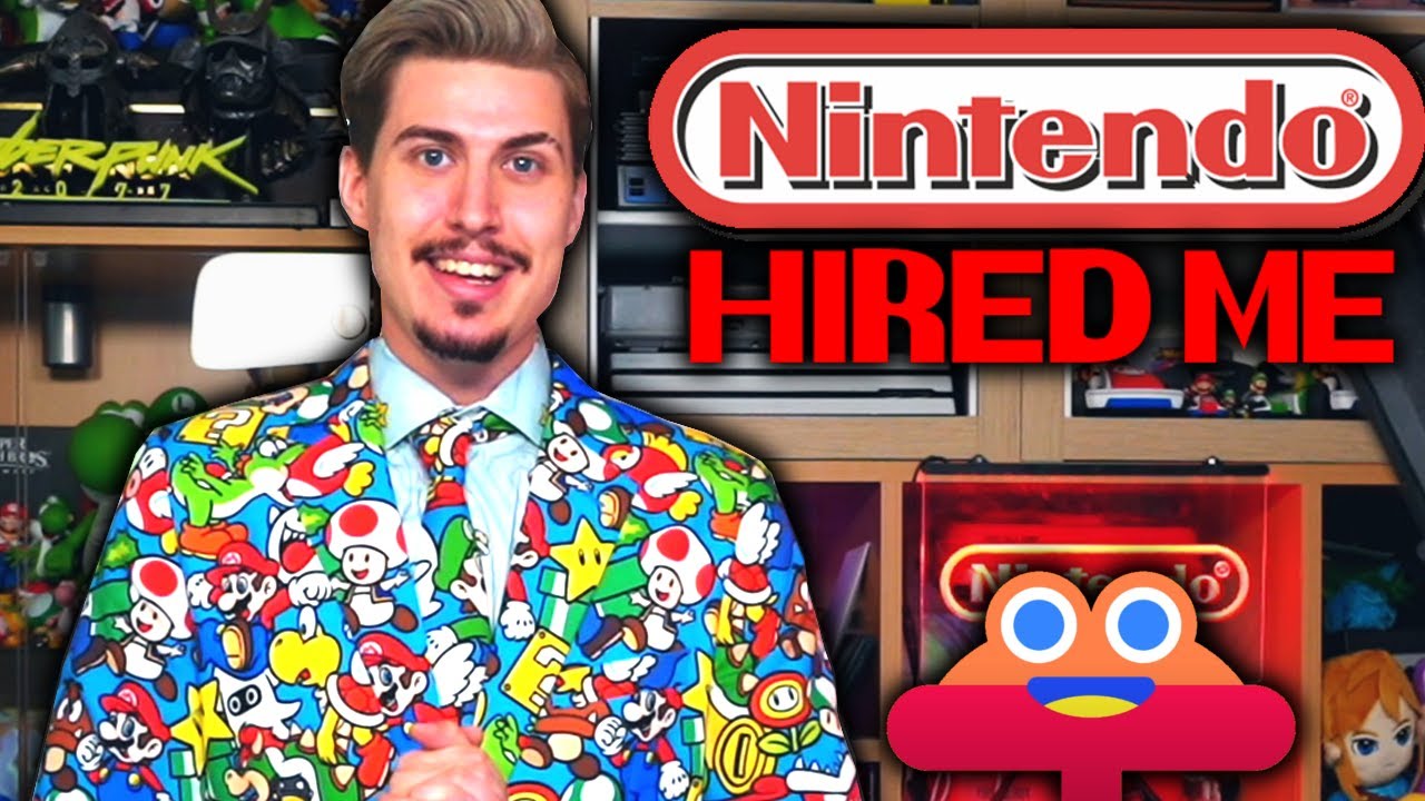 NINTENDO HIRED ME TO WORK FOR THEM AS A GAME DEVELOPER!