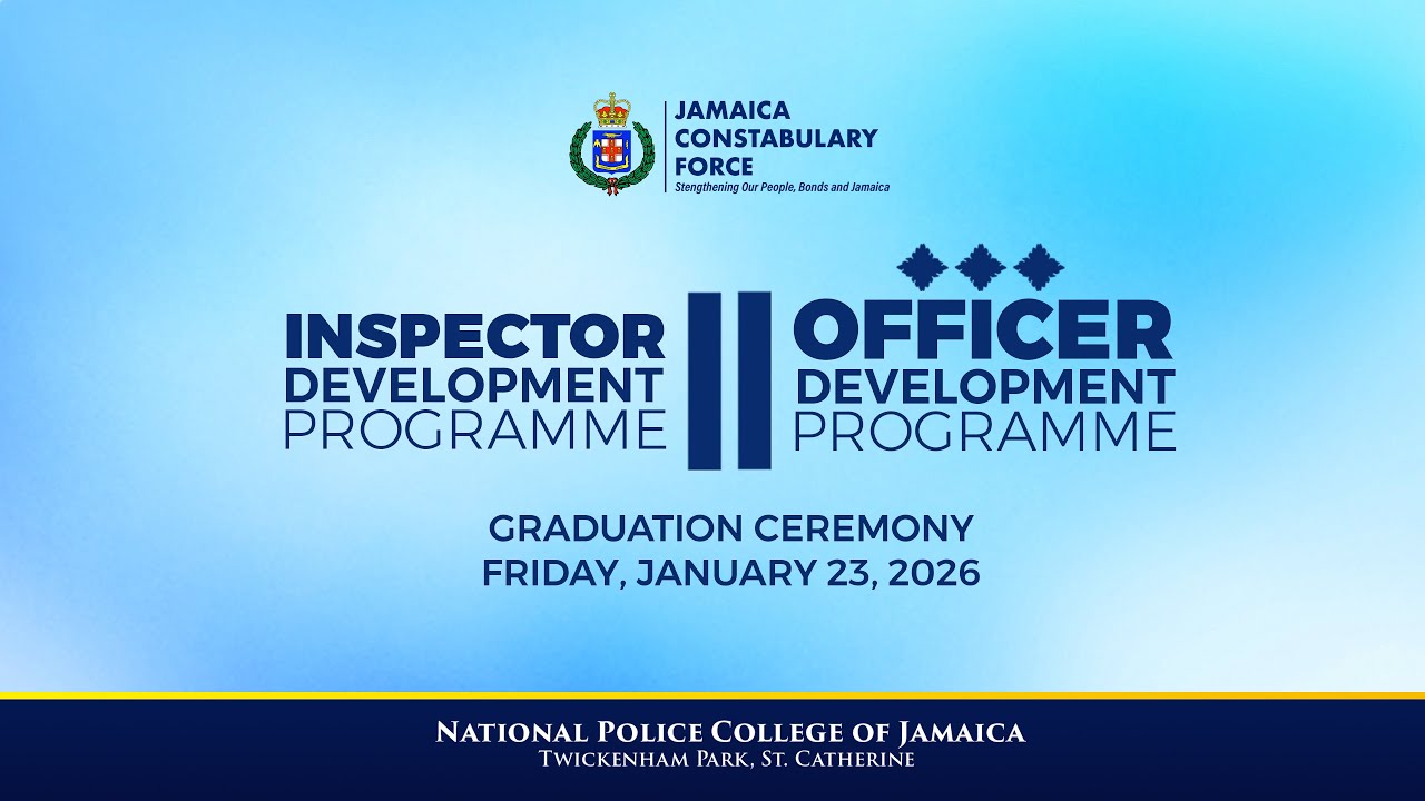Officer and Inspector Development Programme Graduation Ceremony