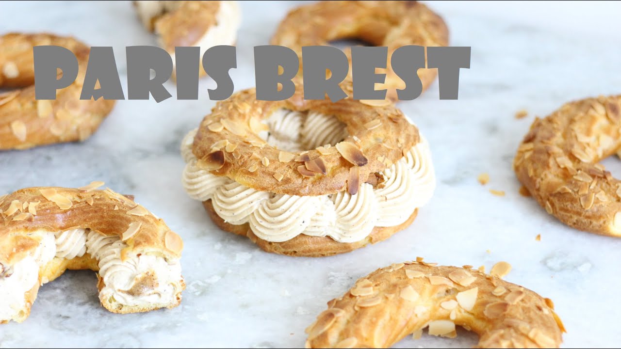 Paris Brest | 巴黎布雷斯特泡芙 ° 車輪泡芙 | 仔細教泡芙和吉士醬做法