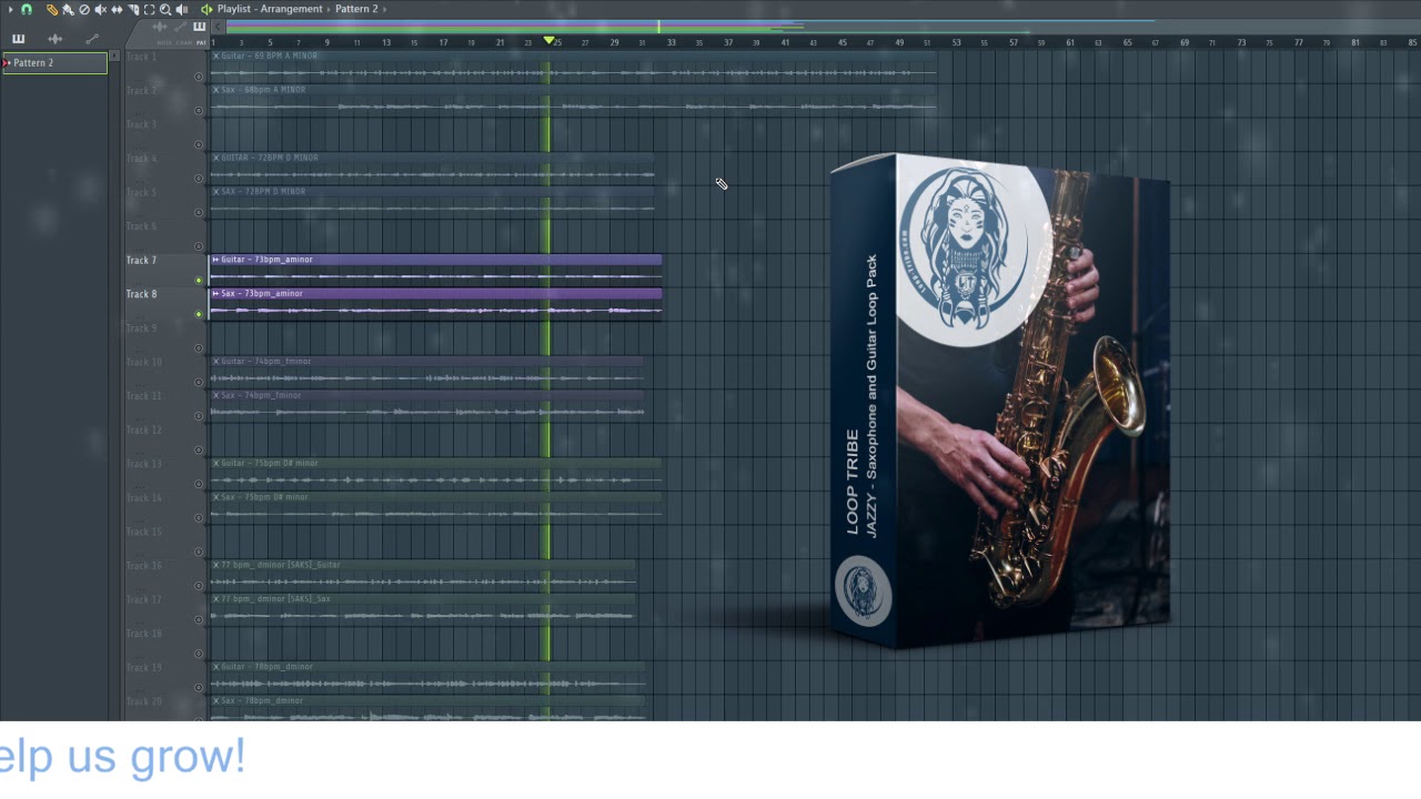 Royalty Free Saxophone and Guitar Loops | Free Download Demo