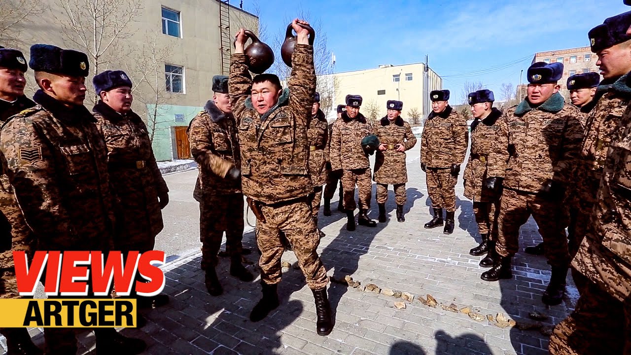 Cadets To Soldiers - Mongolian Military Academy Games!