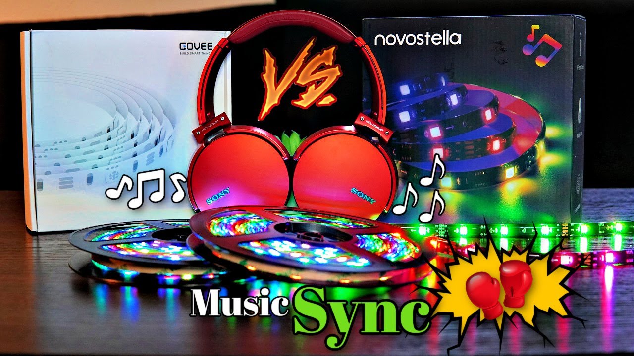 Govee vs Novostella RGBIC Music 🎶 Sync Lightstrips - Which Should You Buy?