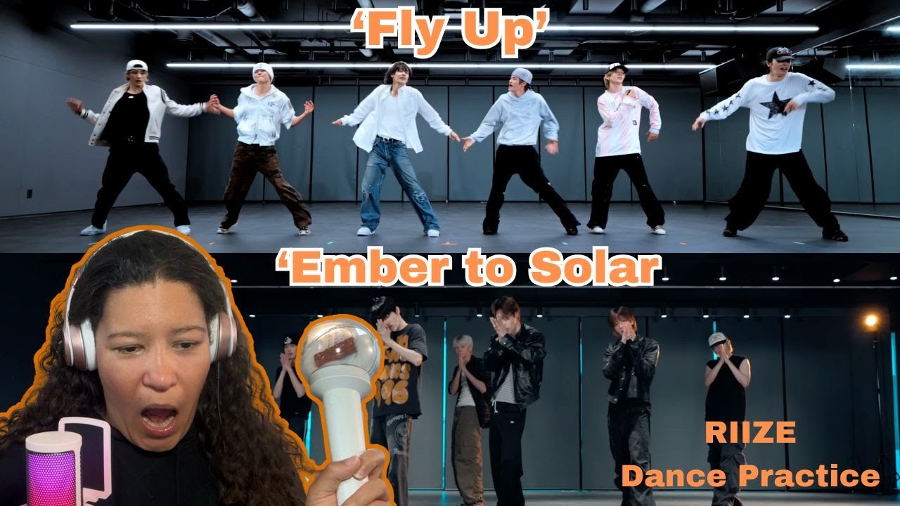 RIIZE Choreo Catch-Up | &lsquo;Ember to Solar&rsquo; + &lsquo;Fly Up&rsquo; dance practice REACTION