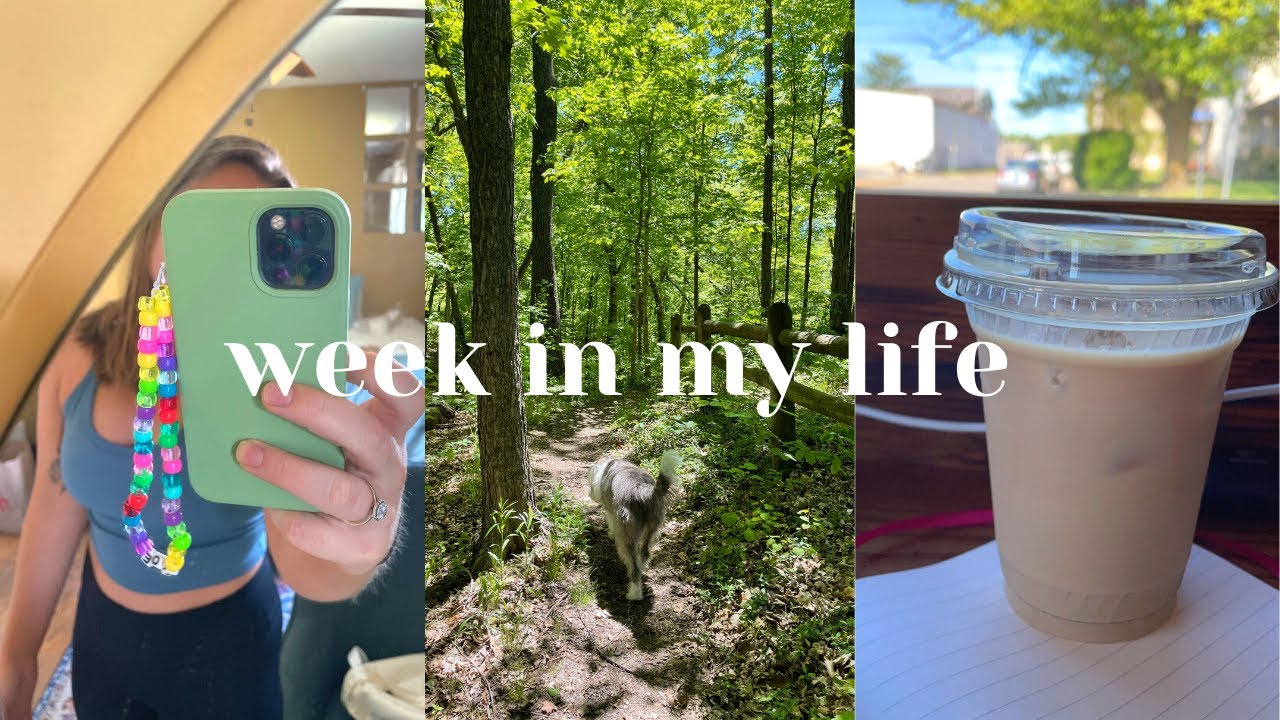 wiml; VLOG | finishing the semester, Aerie and H&M haul, DIY phone beads