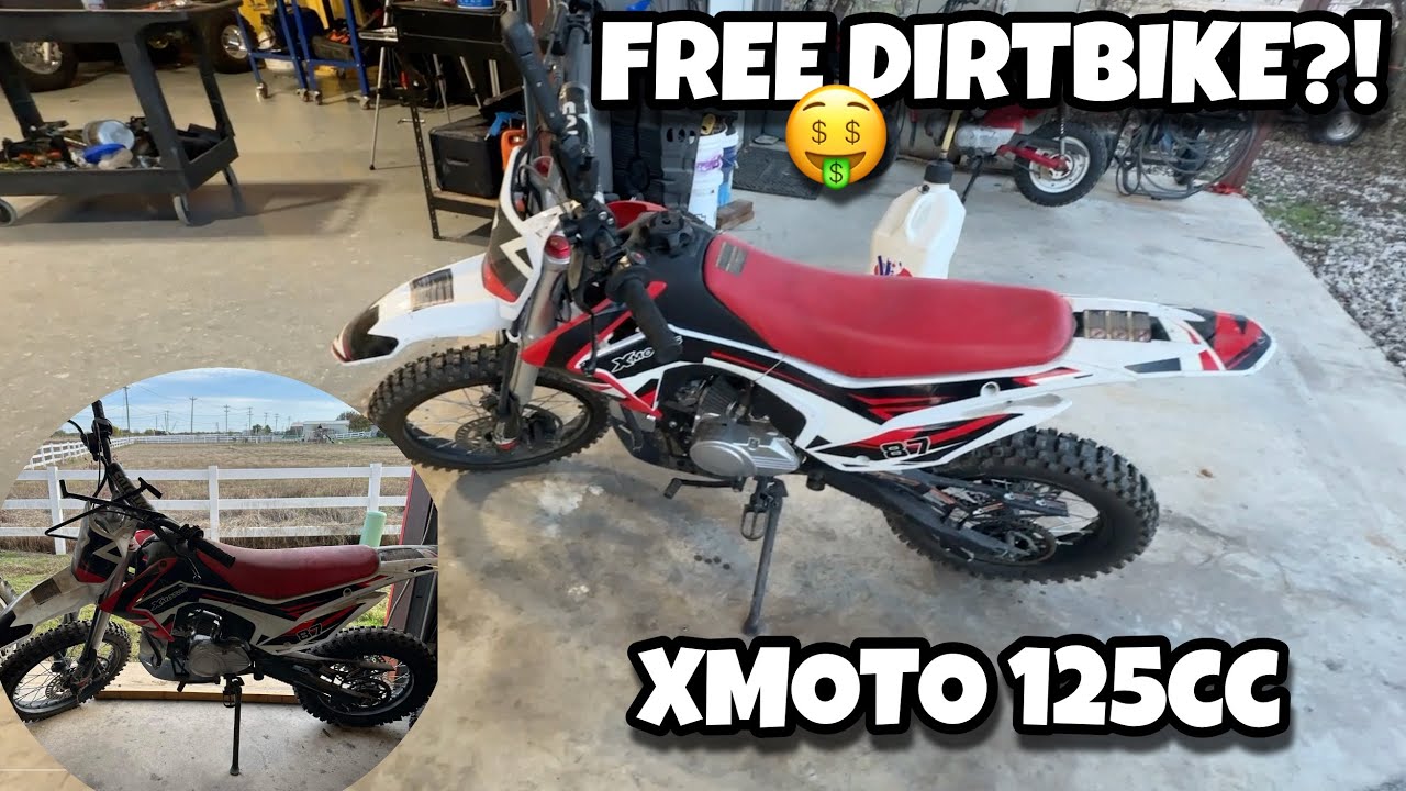 Бесплатный кроссовый мотоцикл?! | Питбайк XMoto 125 куб. см