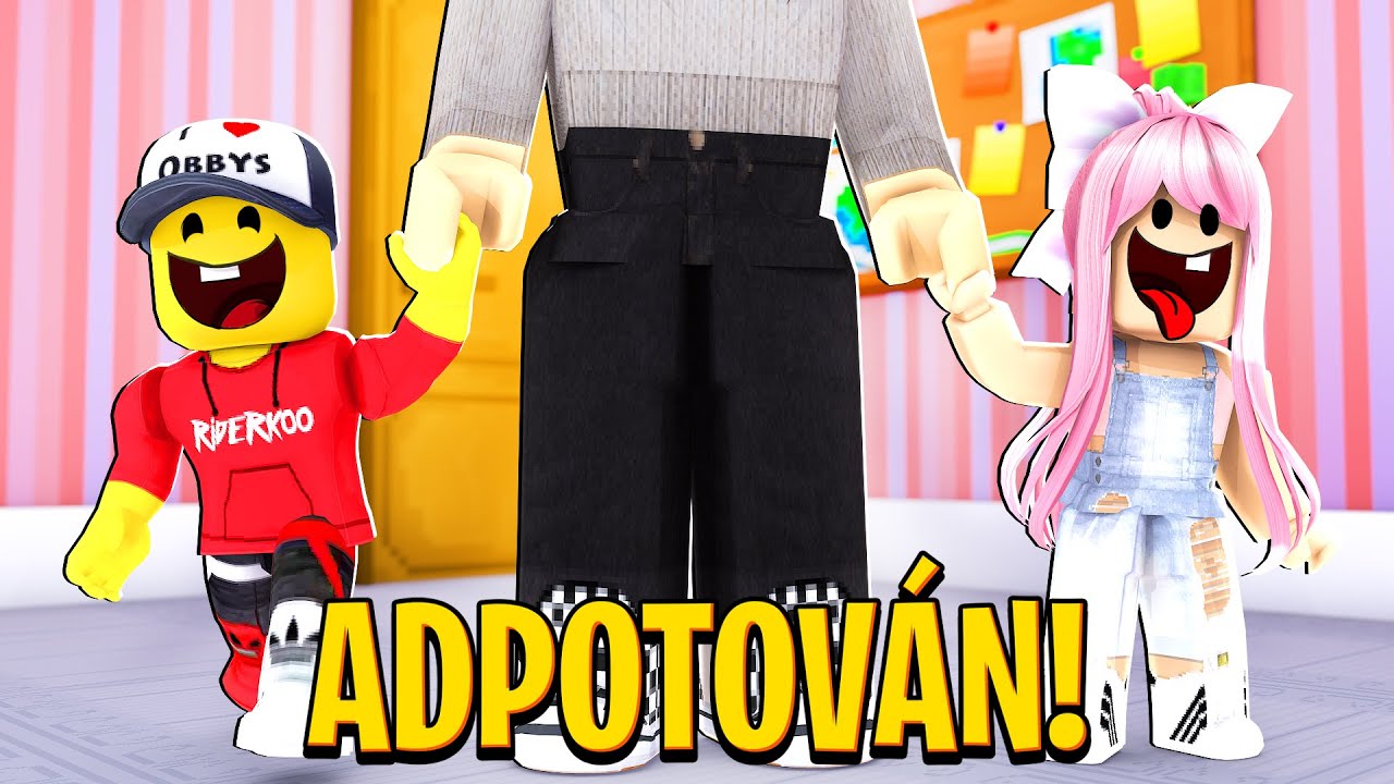 Adoptovali mě do NOVÉ RODINY v Robloxu.. - Adoption 2 👶 (STORY)