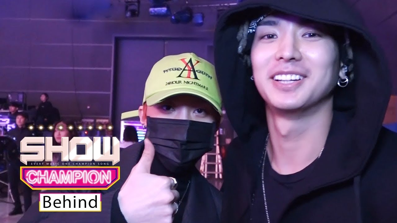 Pentagon Came Without Telling Woo Seok! [SHOW CHAMPION Behind Ep 128]