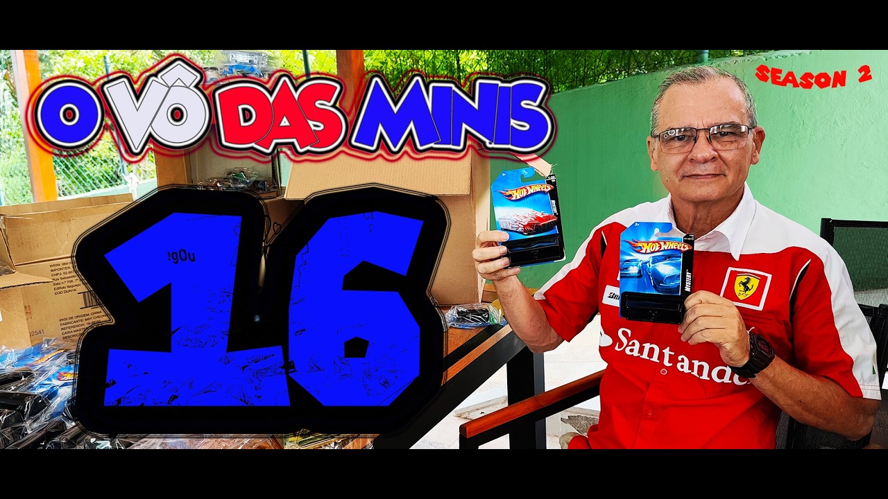 Episódio 16 - O Vô das Minis - Hot Wheels Mistery Cars
