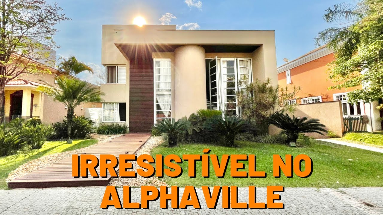 IRRESISTÍVEL CASA DE LUXO À VENDA NO ALPHAVILLE FLAMBOYANT | GOIÂNIA | EXCELENTE OPORTUNIDADE!
