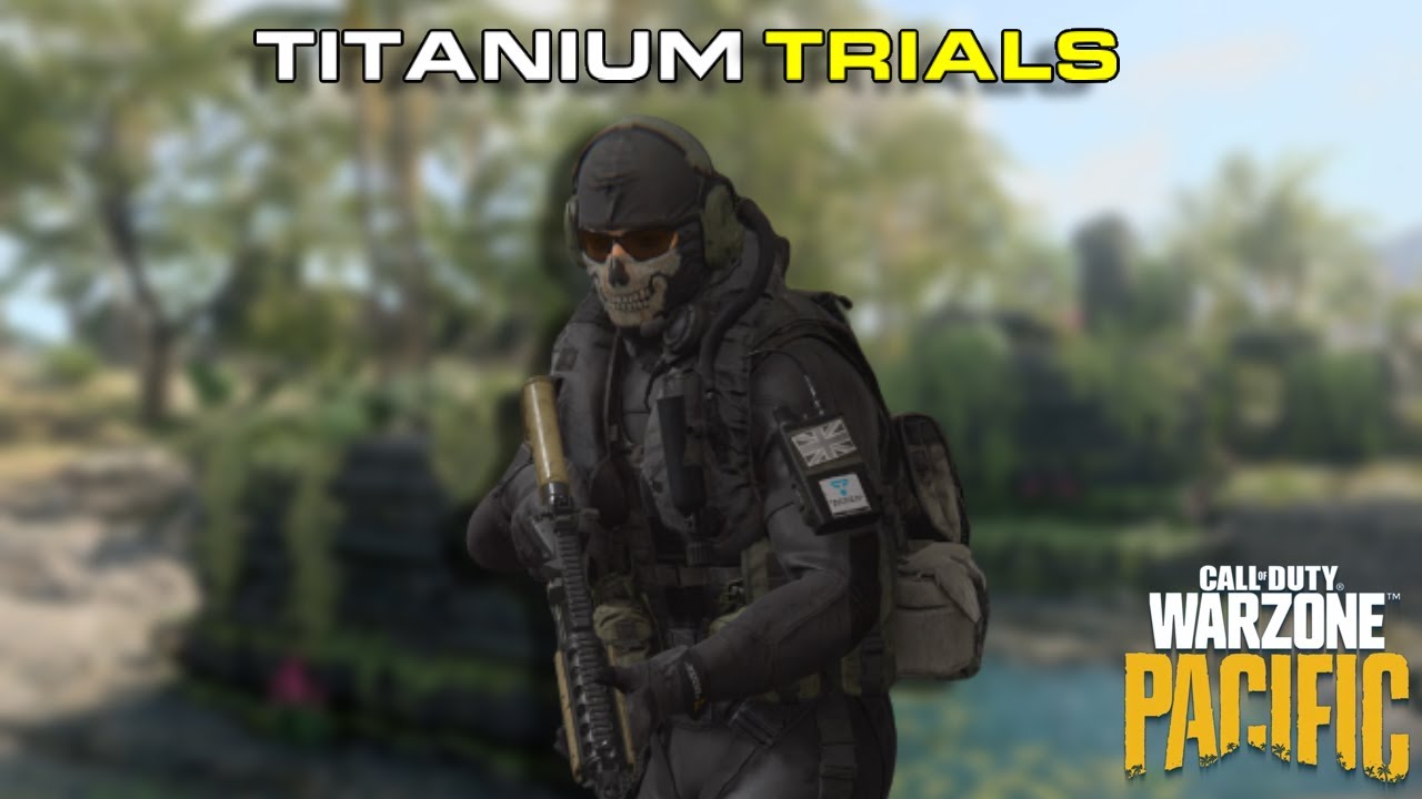 Warzone Terminator Event Titanium Trials Gameplay  (No Commentary) | Ghost UDT
