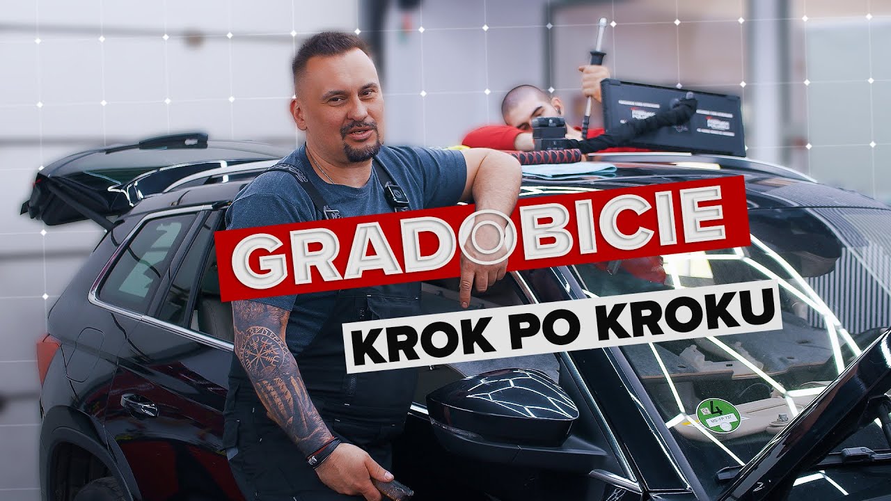 Gradobicie? Zobacz jak naprawiamy karoserię bez lakierowania &ndash; krok po kroku!