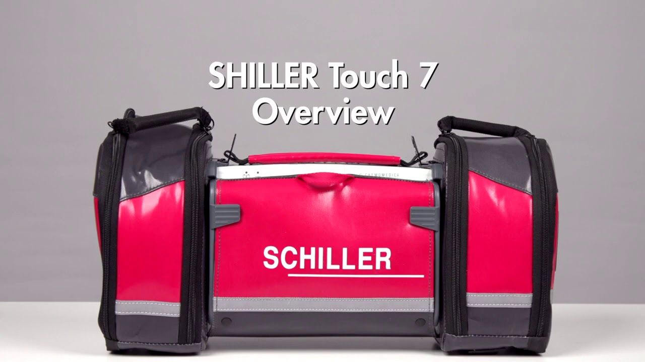 Schiller Touch 7 Defibrillator Monitor Overview