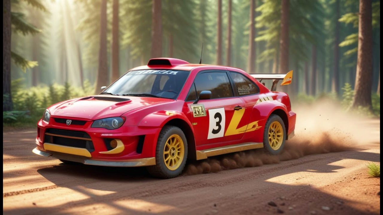 Kasper ralliauton Seikkailu Suuressa Metsärallissa ( Lastensatu / Äänitarina / Iltasatu )
