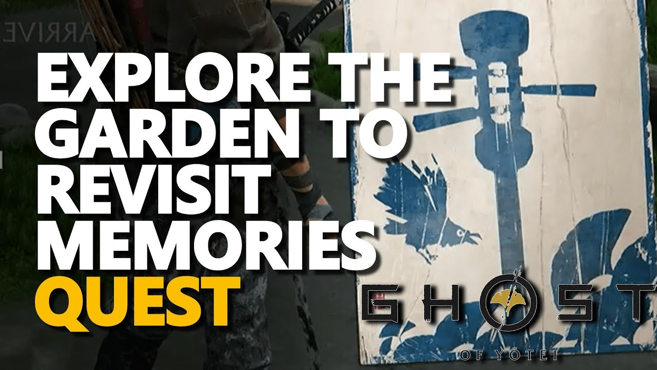 Explore the garden to revisit memories Ghost of Yotei