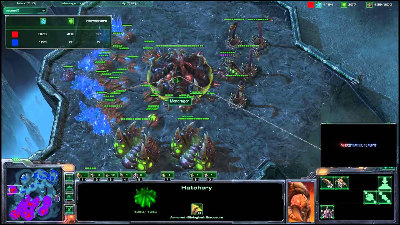 HD Starcraft 2 BratOK v Mondragon p3/3