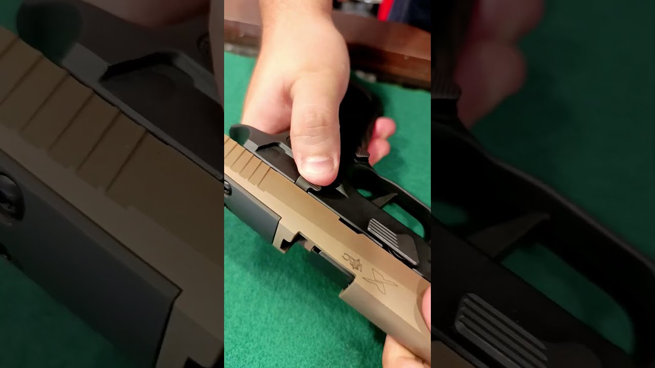 SIG SAUER P320 X-VTAC #9mmpistol #sigsauer #p320 #9mm #vtac #beretta92x #shortsvideo #shorts