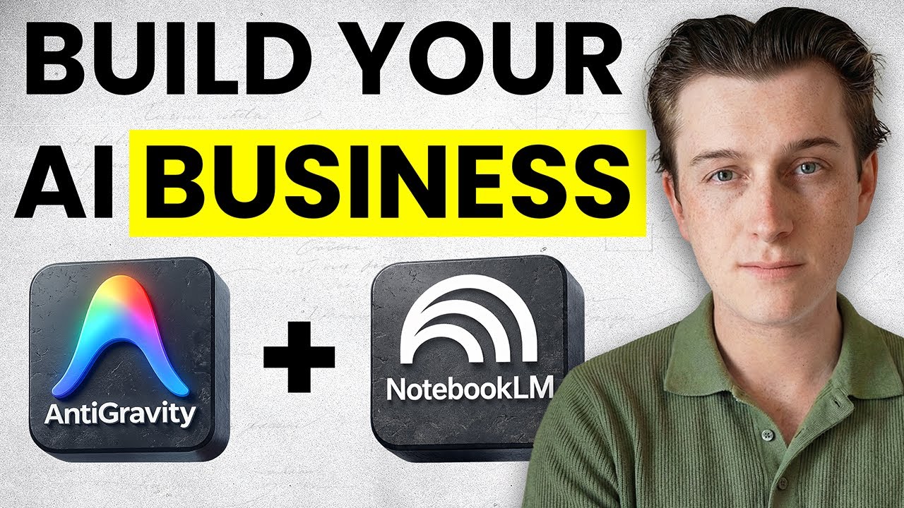 Google Antigravity + NotebookLM Built My ONE PERSON Business