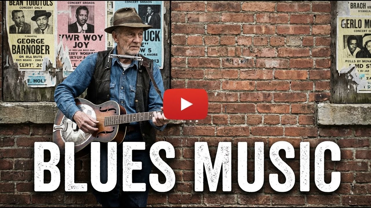 Blues Music for the Soul 🥃 Slow, Chill & Emotional Guitar