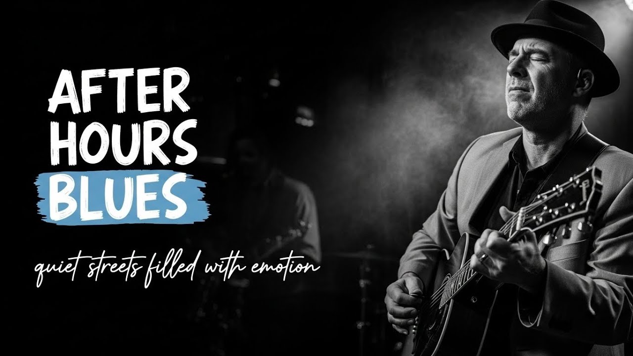 Eric Clapton, Jimi Hendrix, Muddy Waters Inspired Soul Blues Rock Ballads Night Transmission