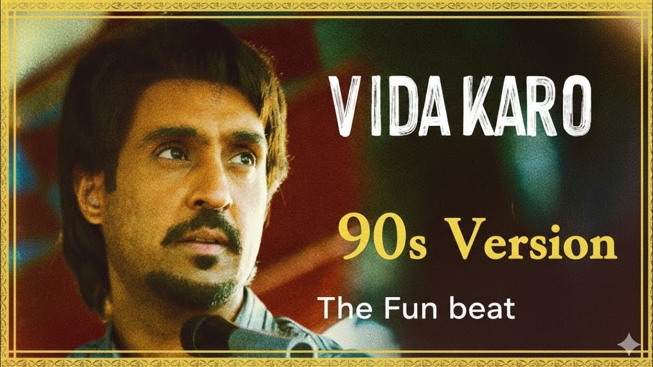 Vida Karo (90s Version) - Arijit Singh, Jonita Gandhi | Chamkila | Nostalgic Edit | The fun beat |