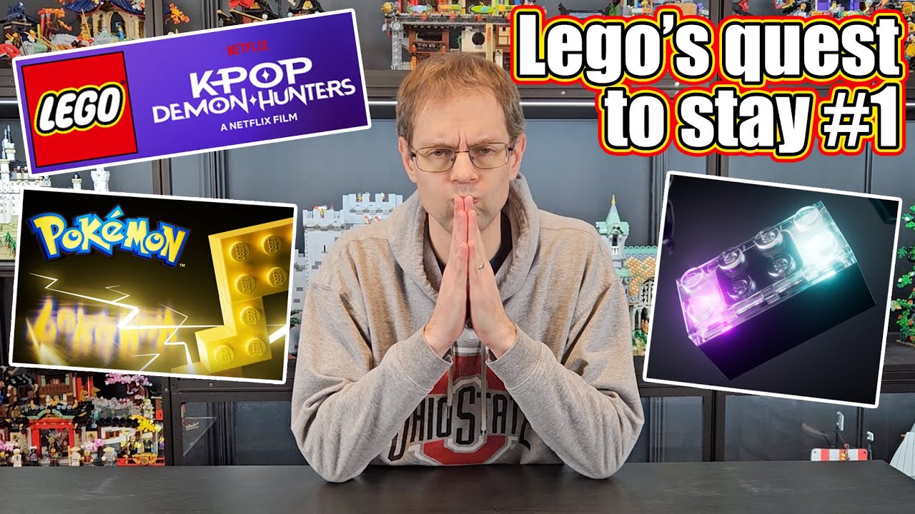 Подойдут ли они для Lego? Pokemon, K-Pop Demon Hunters, Smart Bricks...