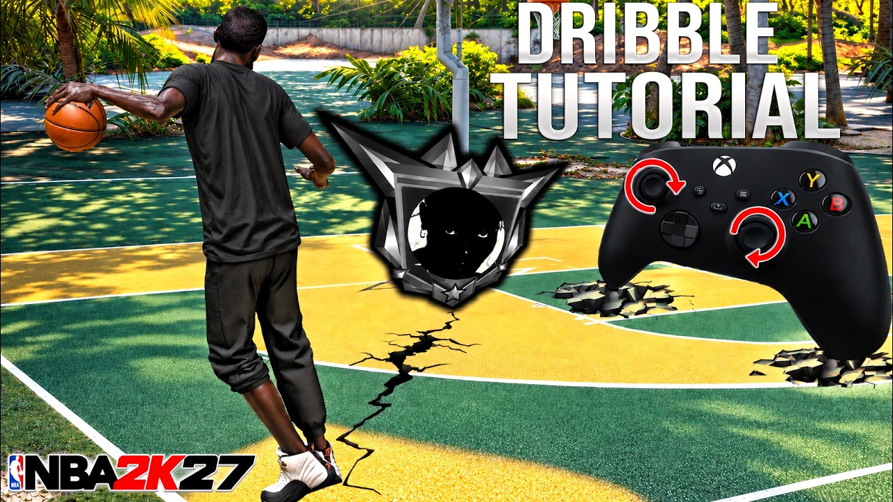 ЛУЧШИЙ ГАЙД ПО ДРИБЛИНГУ В NBA 2K27!!! ОФИЦИАЛЬНЫЕ БАЗОВЫЕ И ПРОДВИНУТЫЕ &laquo;ГЛЮЧНЫЕ&raquo; ДВИЖЕНИЯ ОТ GL...