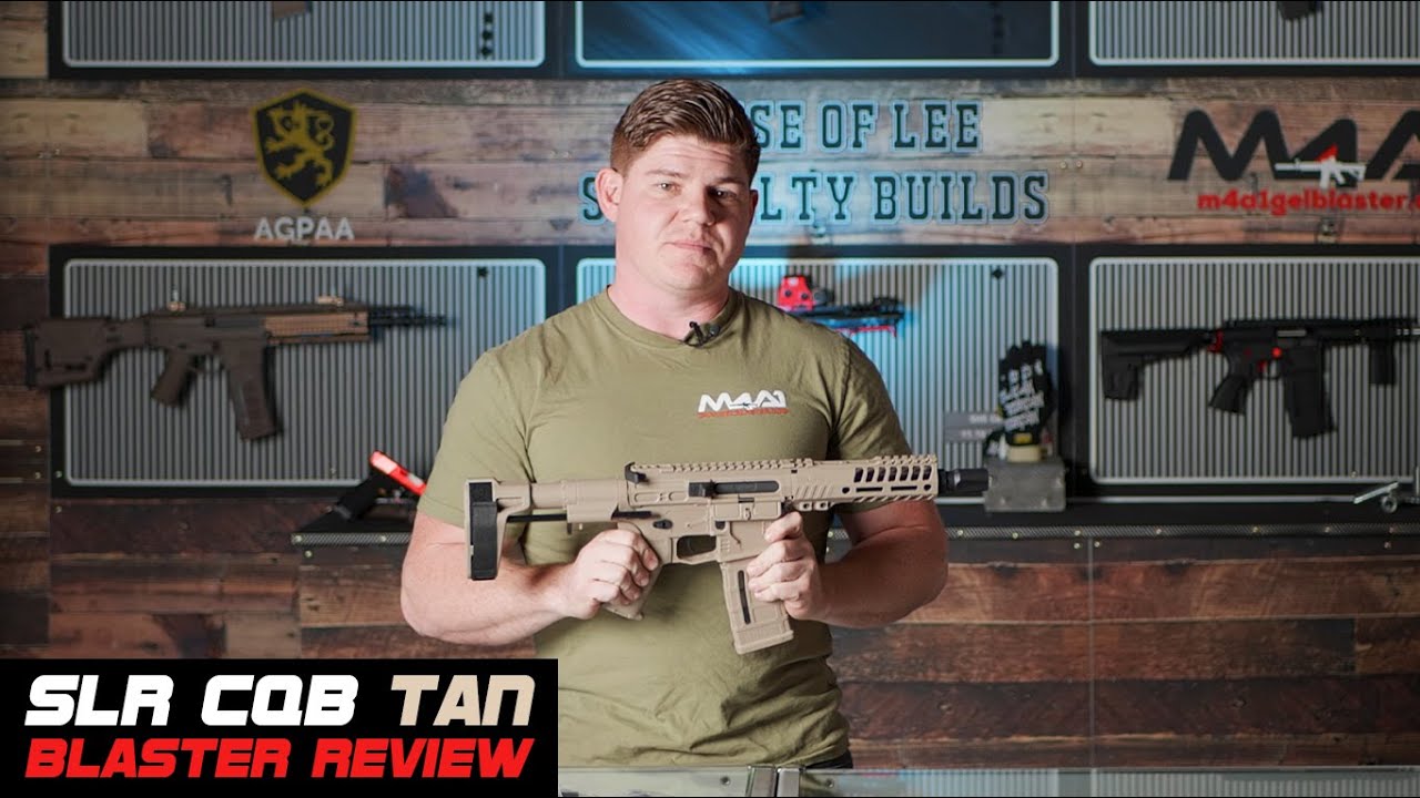 SLR CQB Tan (Blaster Review)