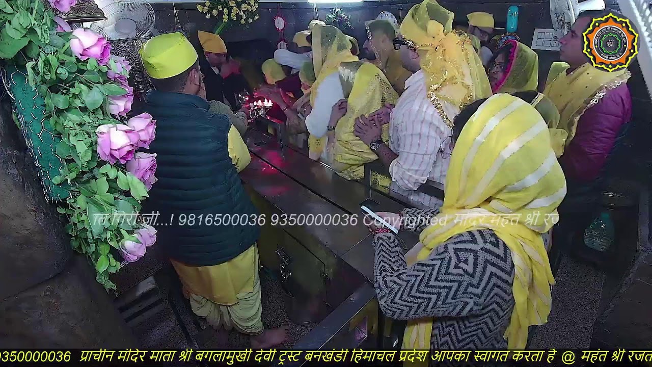 Maa Baglamukhi Official_Live Darshan_mahant shree Rajat giri ji_
