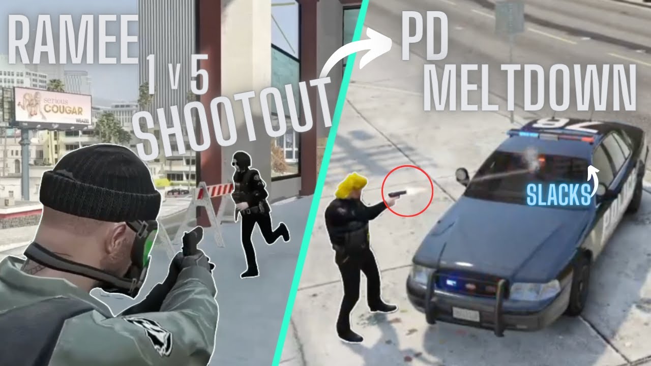 Ramee's INSANE Police Shootout leads to a PD MELTDOWN! (multiple POVs)
