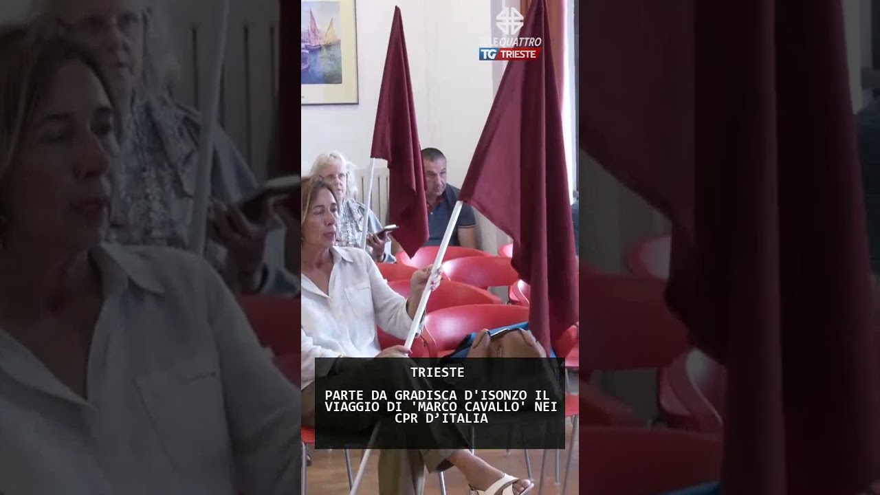 PARTE DA GRADISCA D'ISONZO IL VIAGGIO DI 'MARCO CAVALLO' NEI CPR D&rsquo;ITALIA | 05/09/2025