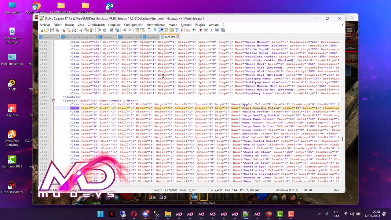 Configurando ItemOverLap Mu Online