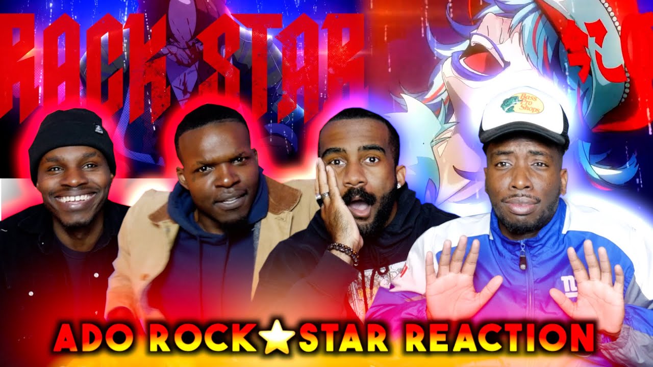 Ado Rock Star ロックスター Reaction | Friend First Time Hearing ADO!