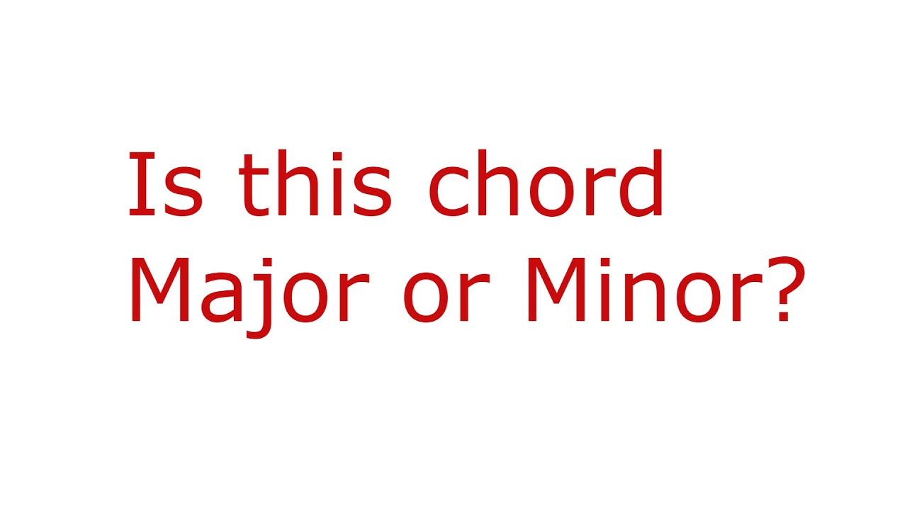 Harmonic Ear Training: Major or Minor Chords (FM 8 Synth Strings)