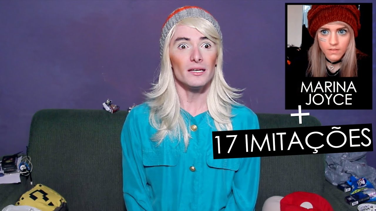 IMITANDO A MARINA JOYCE + 17 CELEBRIDADES | RIZZIH VLOG
