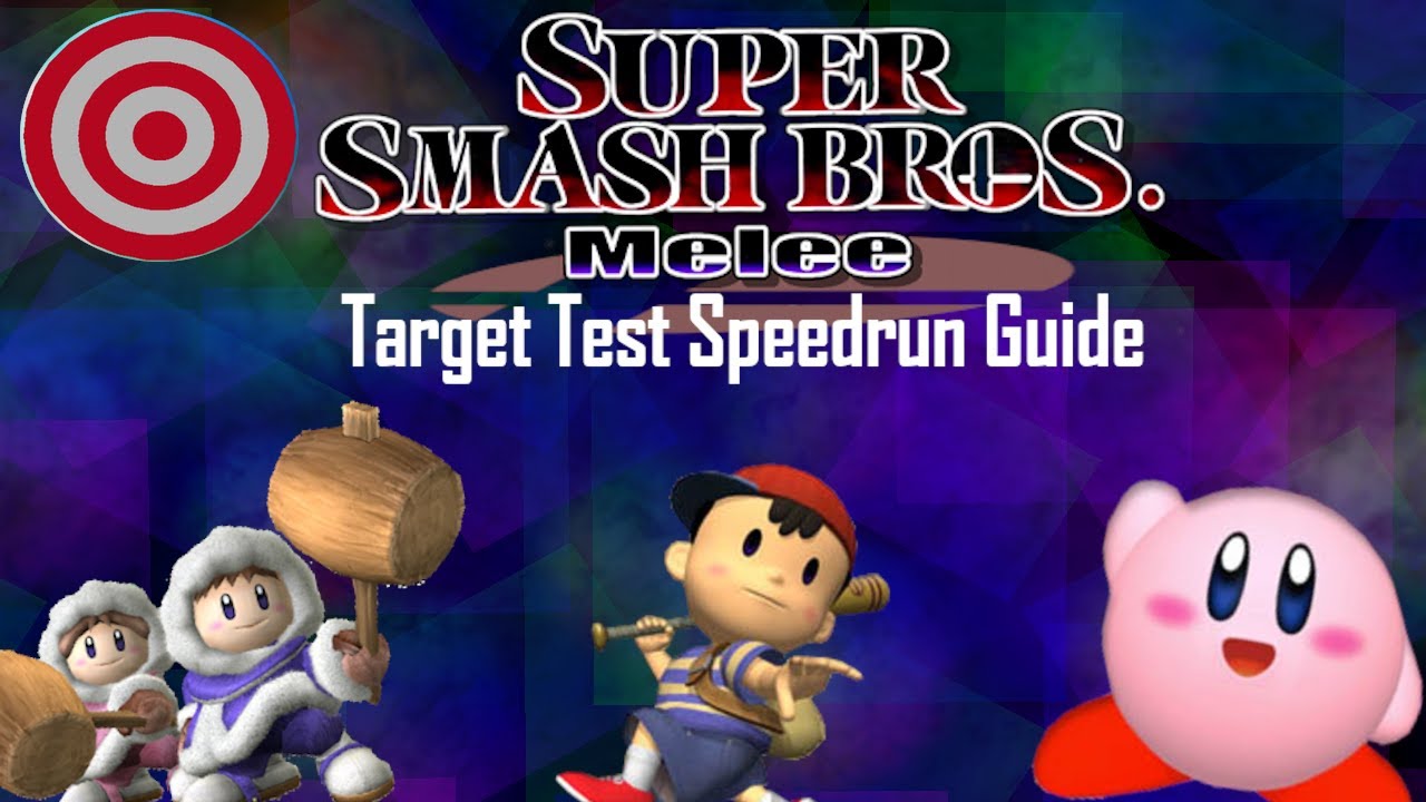 [SSBM] Break the Target Speedrun Guide | Ness, Kirby & Ice Climbers