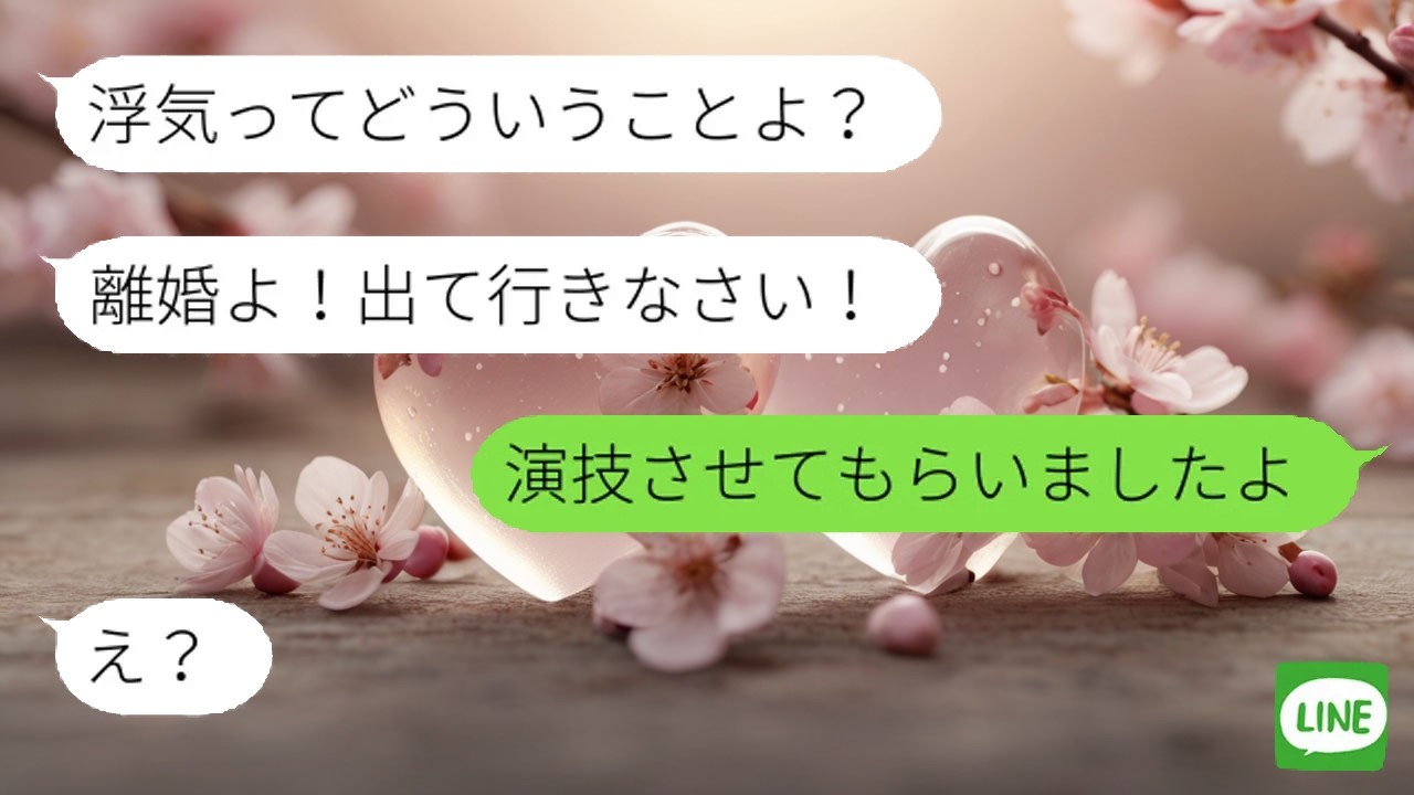 【LINE】盗聴していた姑への逆襲作戦をLINEで密談。仕掛けた芝居が思わぬ効果を生み、形勢逆転に成功した…